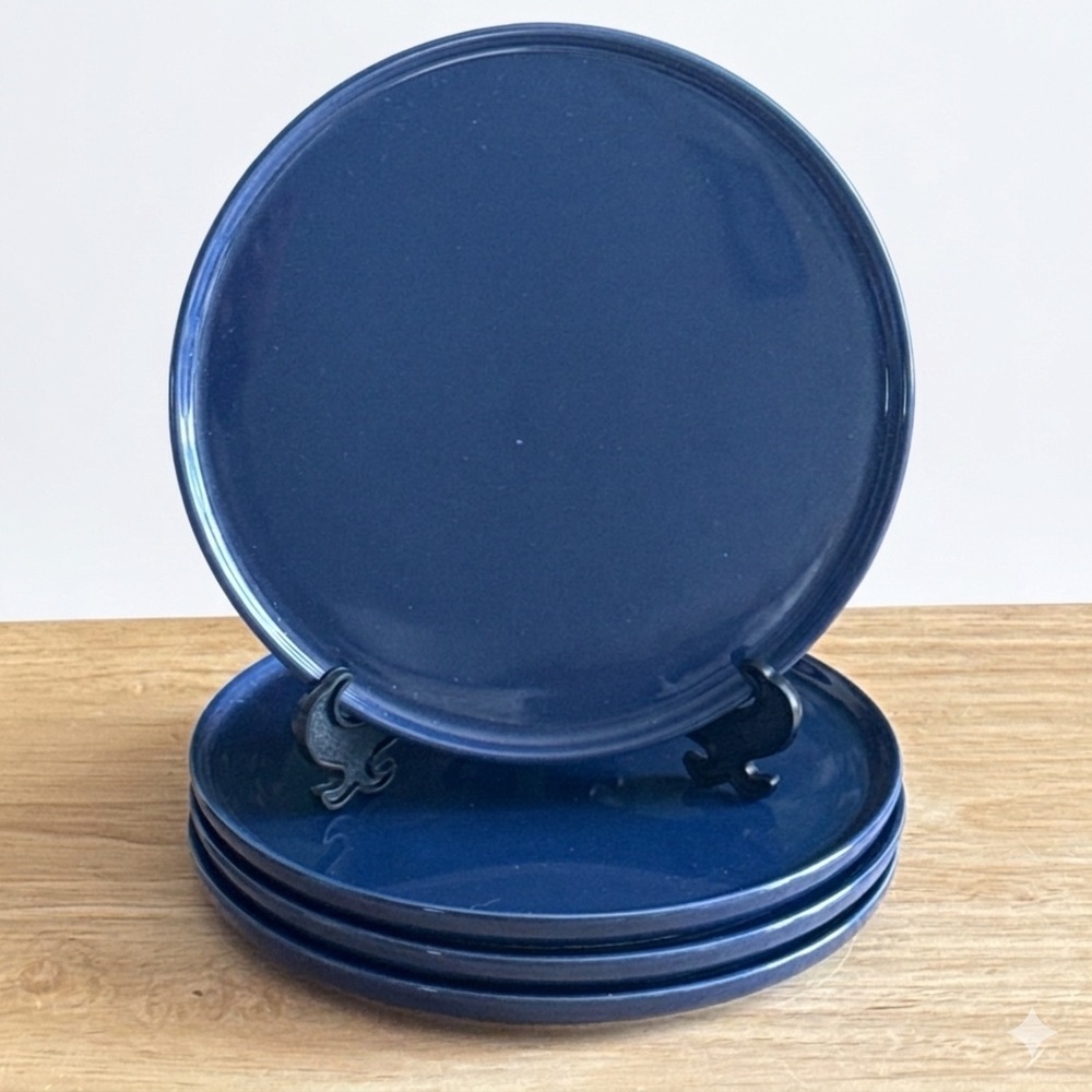 Melitta Stockholm Lilo Kantner 4-Piece 7in Salad Plate Crafted in Germany MCM